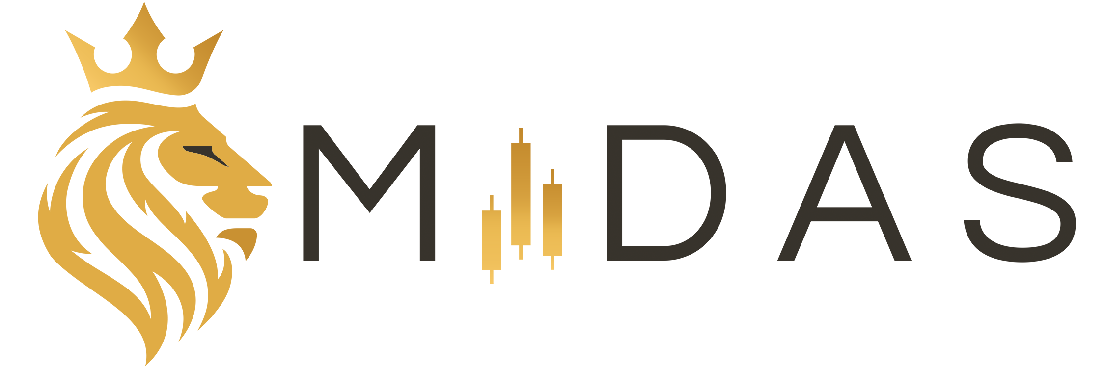 Midas The Lion Logo
